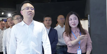 乐清市委副书记、市长戴旭强一行莅临常安新能源调研考察